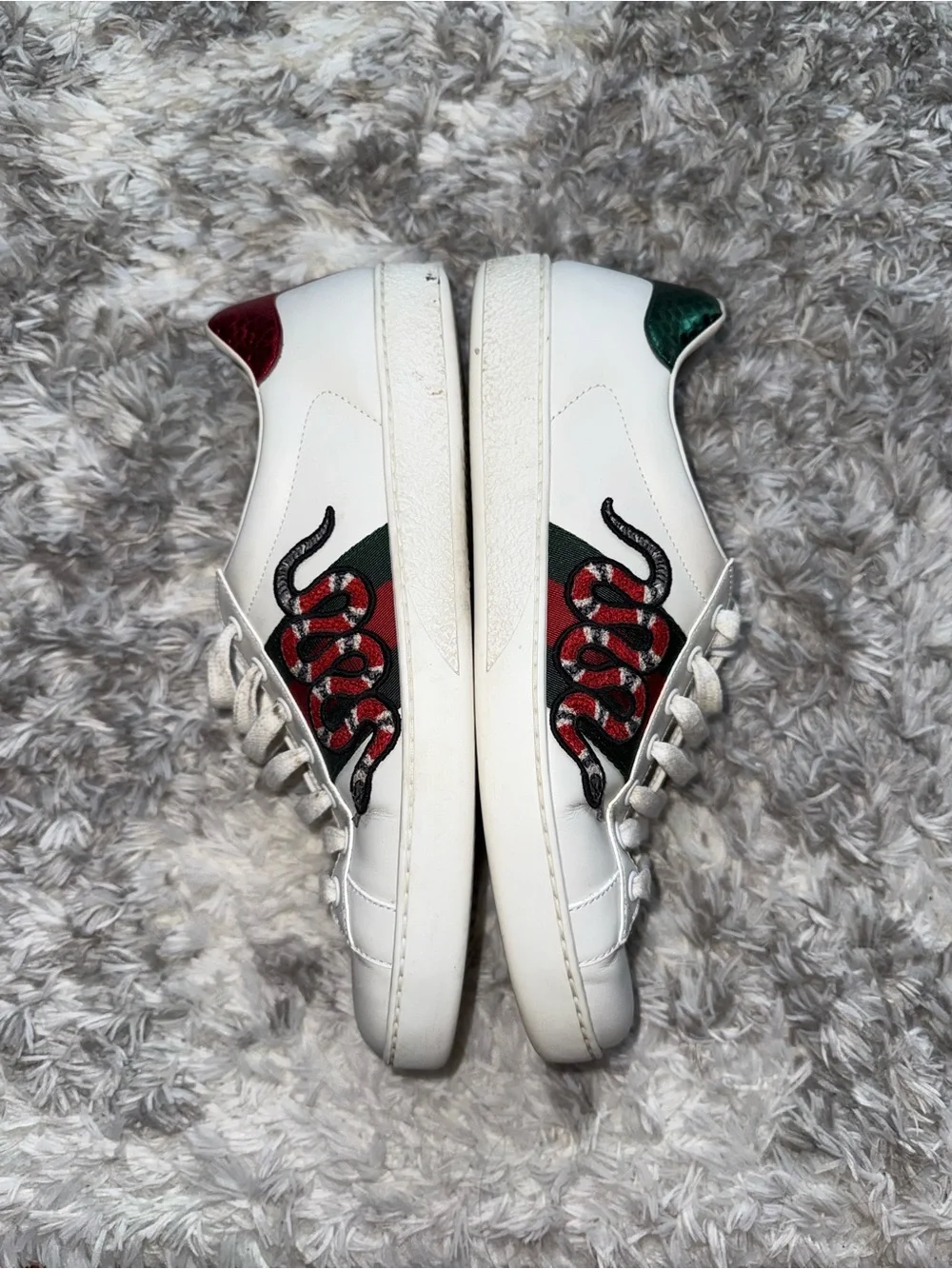 Gucci Ace Sneaker - Embroidered Snake (mens)